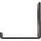 Ekena Millwork Steel Hanging Shelf Bracket, Hammered Gray 2"W x 6"D x 5 1/2"H BKTM02X06X05HSHGY - alternate 8